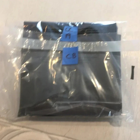 Classifies Entier Pinstripe Pencil Skirt Wool Belt - Picture 8 of 8